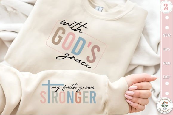 Bible Verse Quotes Sleeve Sweatshirt SVG