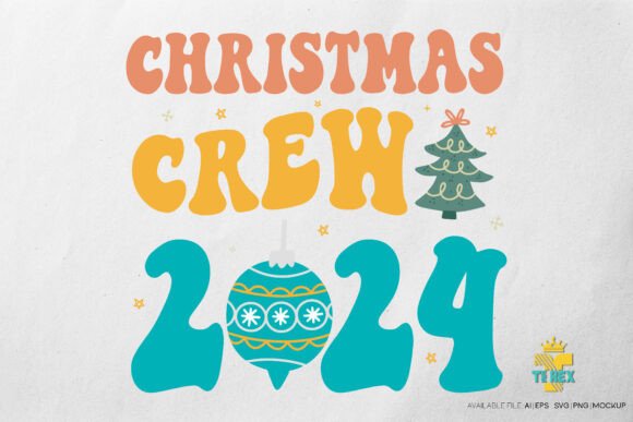 Christmas Crew 2024 T-shirt & T-Shirt Designs