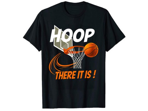Hoop There It Is T-Shirt Design