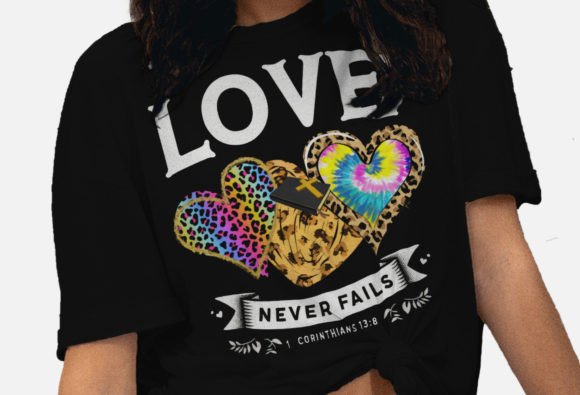 Love Never Fails Religious Png, Christia